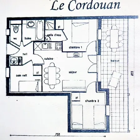 Appt T4 Le Cordouan 3 Etoiles Cote Piscine * סולאק-סור-מר